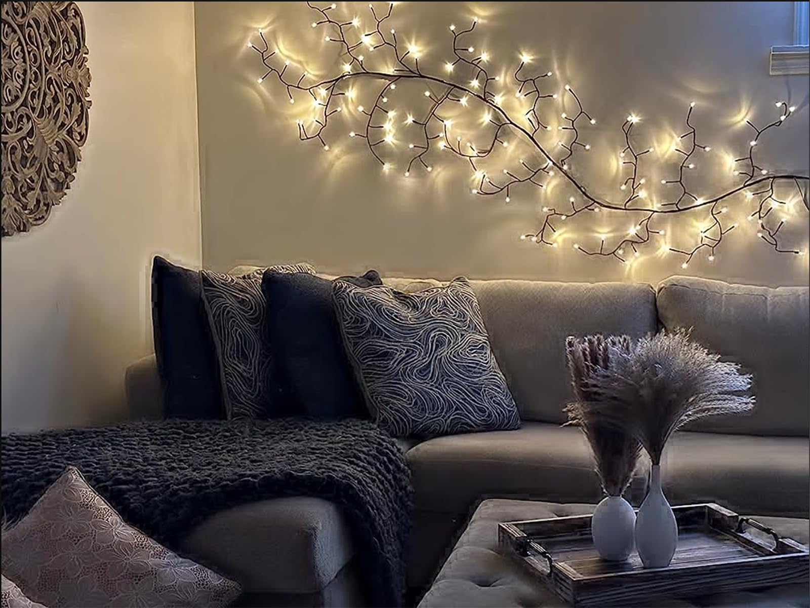 Lituplife Willow Vine Lights for Home Decoration